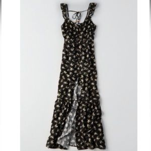 American Eagle Flower Print Maxi Dress